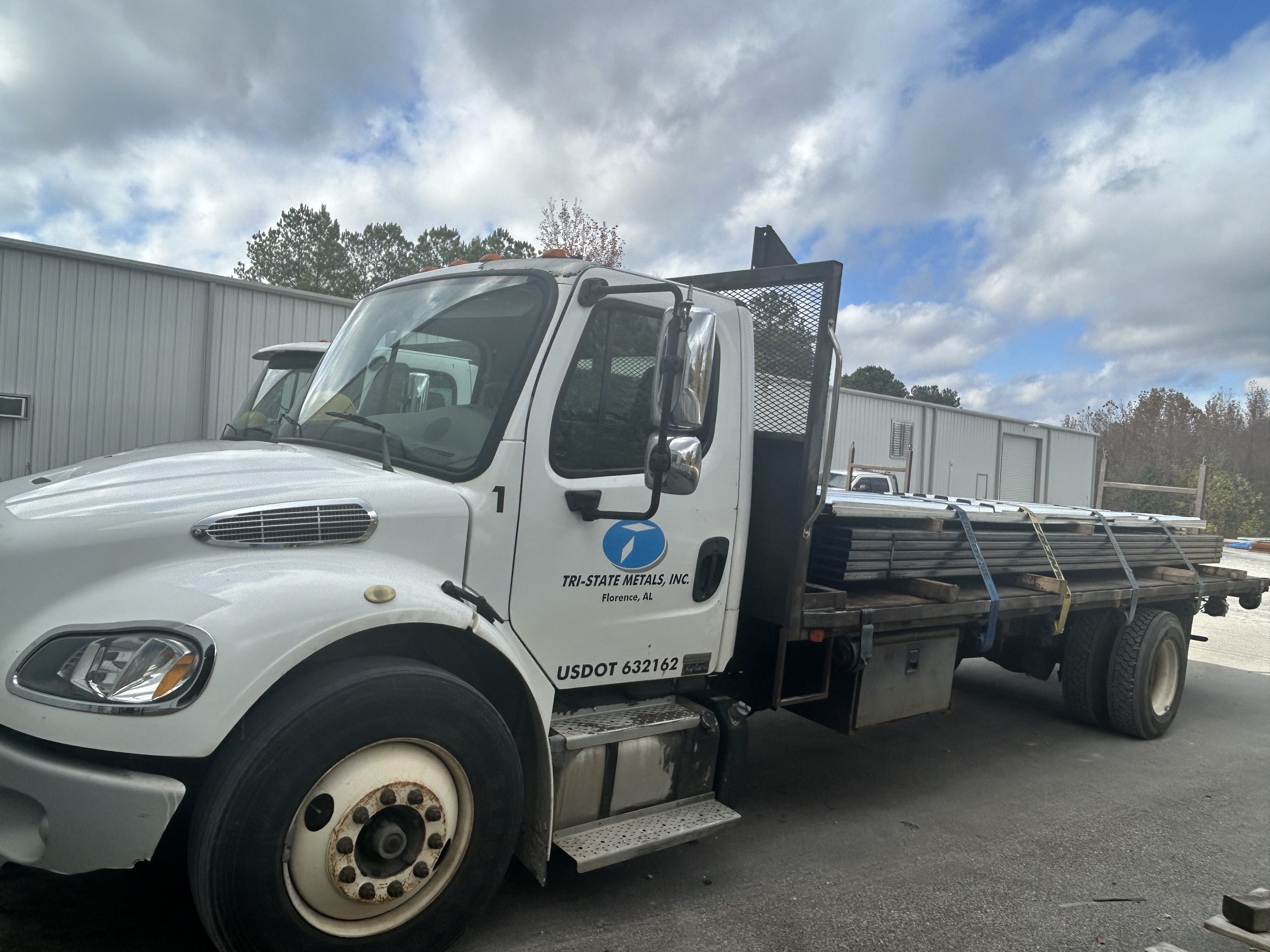 Tri-State Metals Delivery Truck image.
