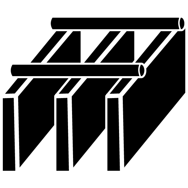 Metal supply grating from Tri-State Metals in Florence, Alabama.