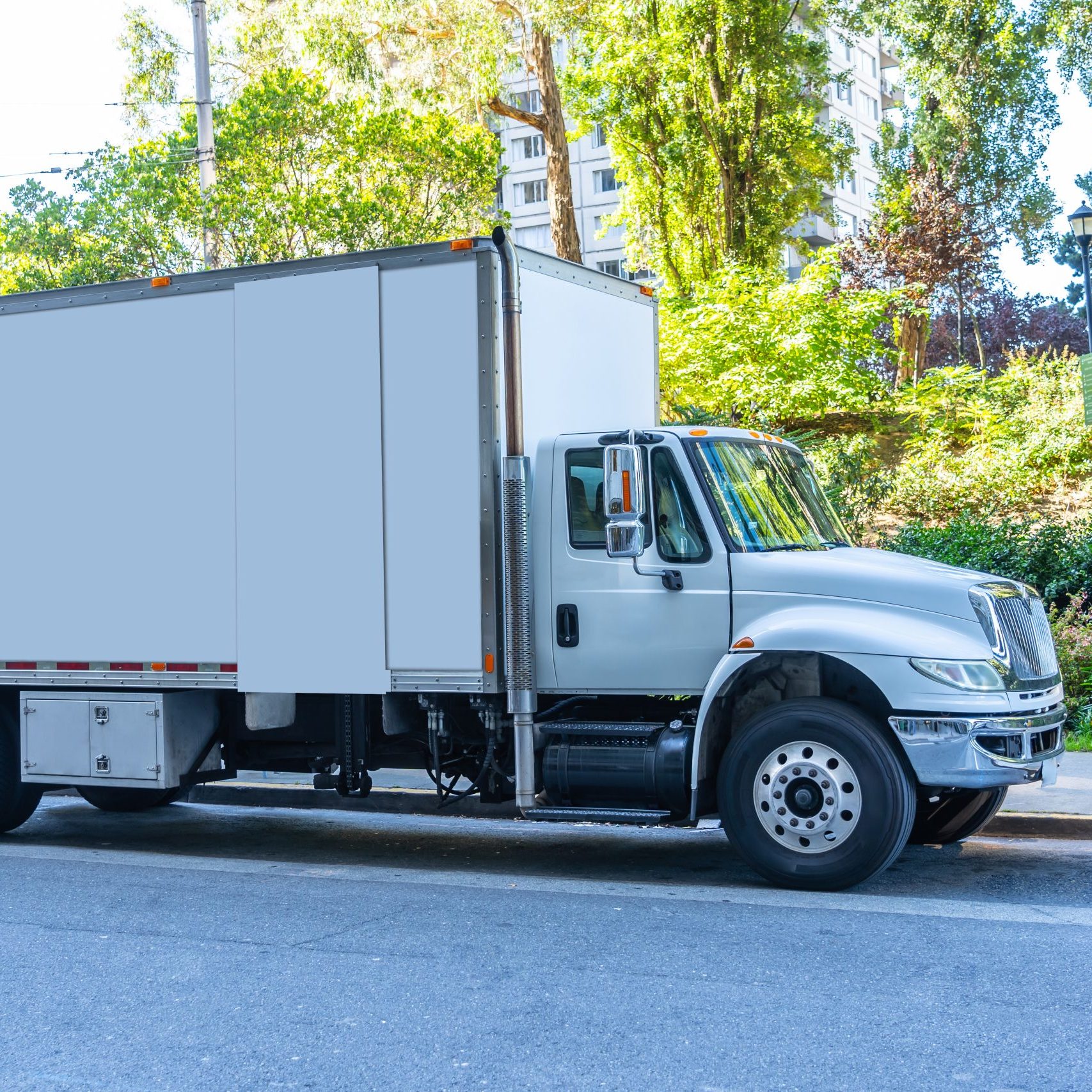 Box trucks for JIT deliveries available from Tri-State Metals in Florence, Alabama.